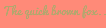 Image with Font Color B2A76E and Background Color FF8A78